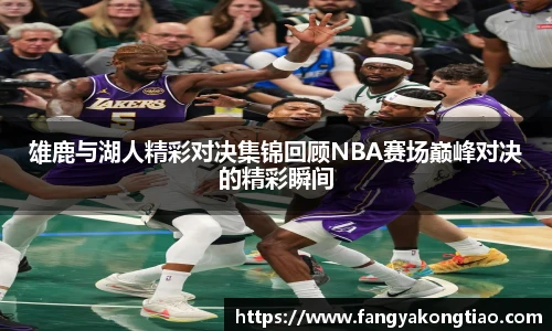 雄鹿与湖人精彩对决集锦回顾NBA赛场巅峰对决的精彩瞬间